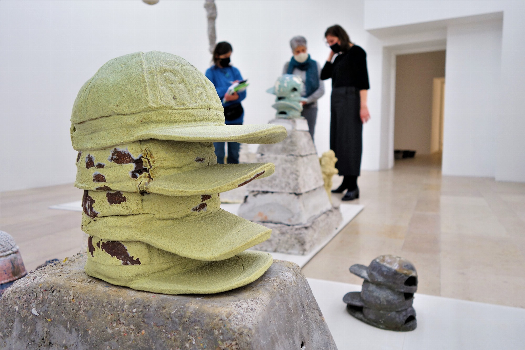 Visite de l'exposition d'Emilien Adage