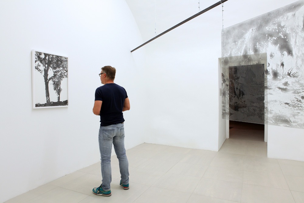 Vue de l'exposition de Nicolas Daubanes