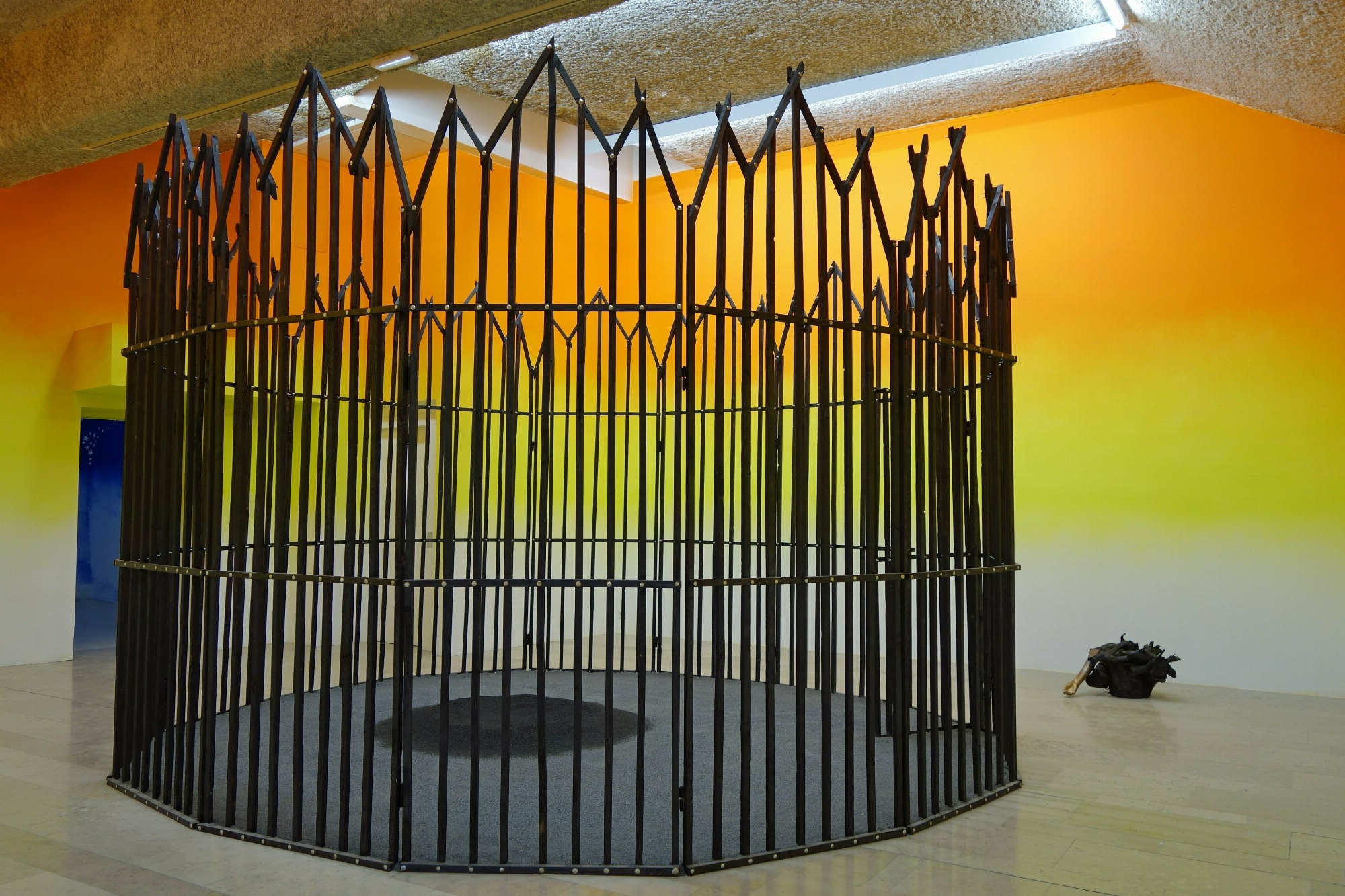 Vue de l'exposition de Romuald Jandolo