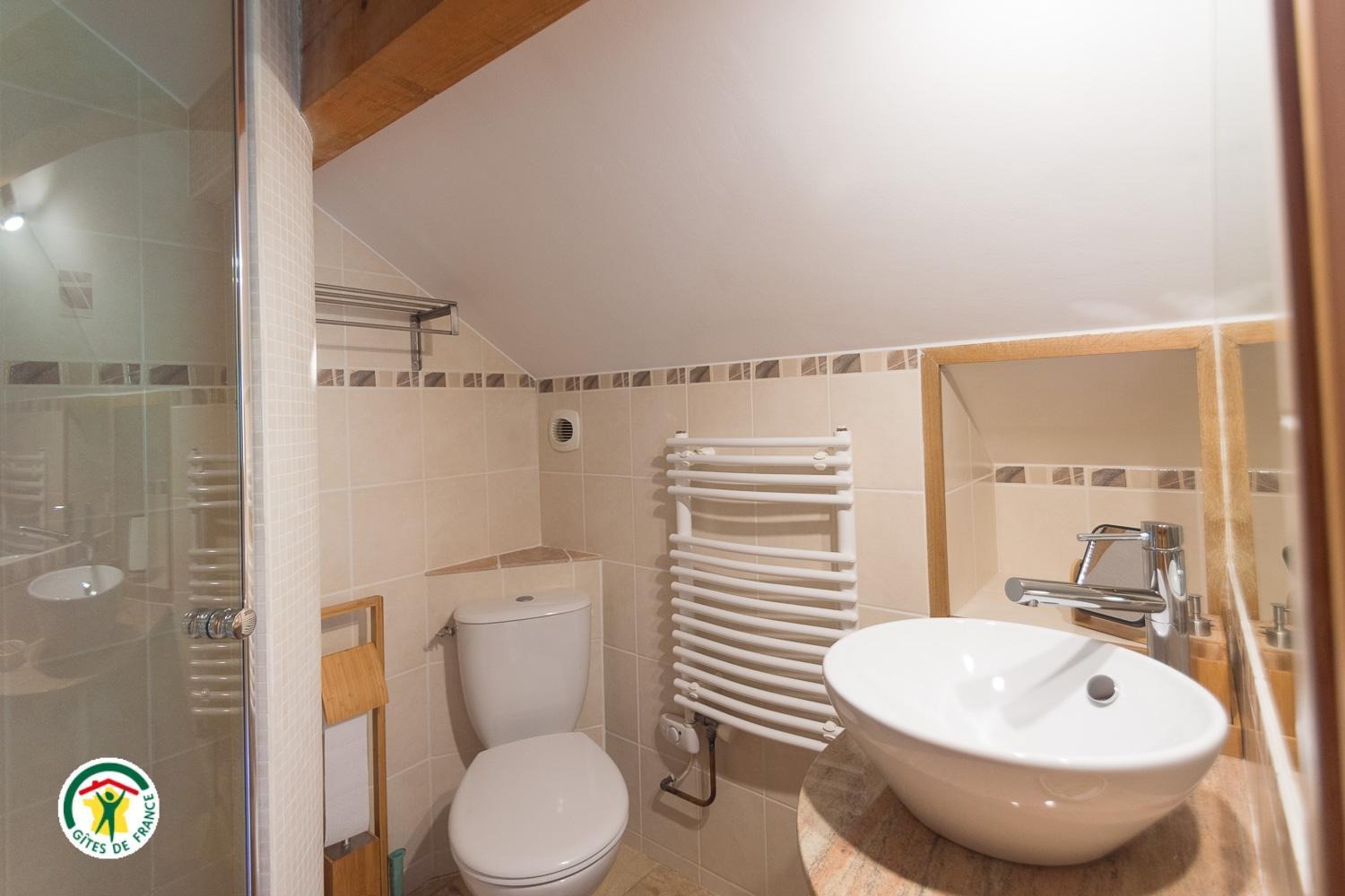 salle de bain chambre
