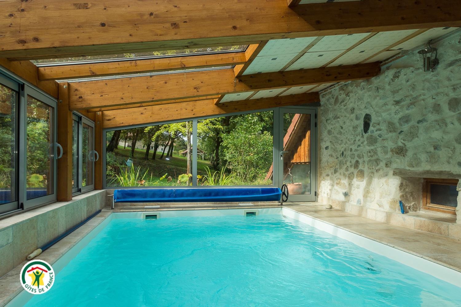 Bien bleue et chauffée à 26° !