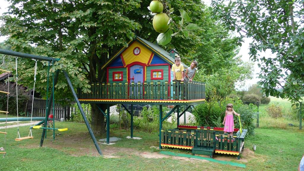 une cabane pour les enfants +