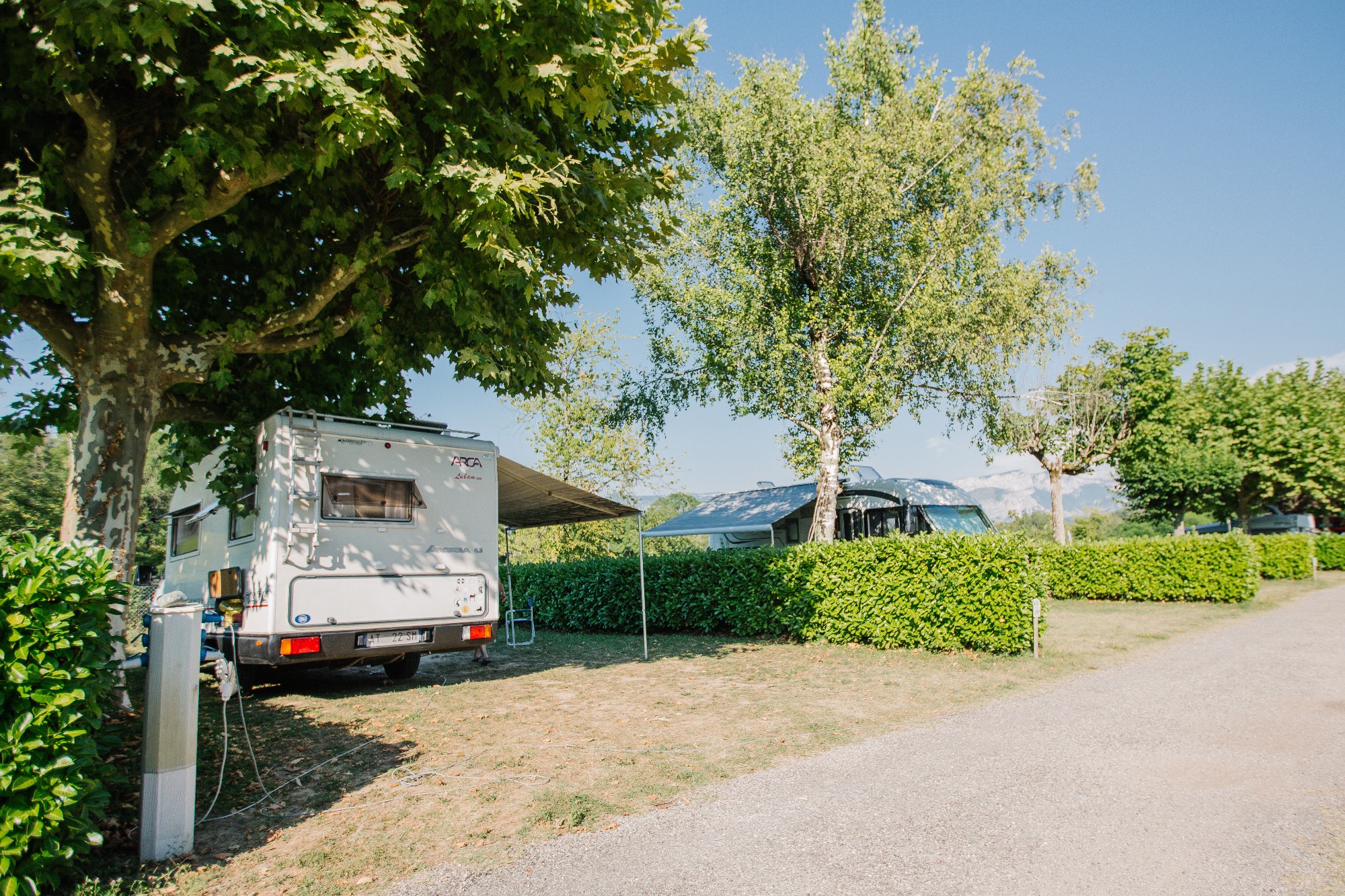 Emplacements occupés par des camping car