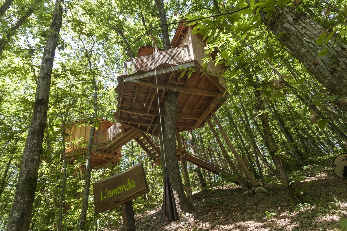vue extérieur Amande