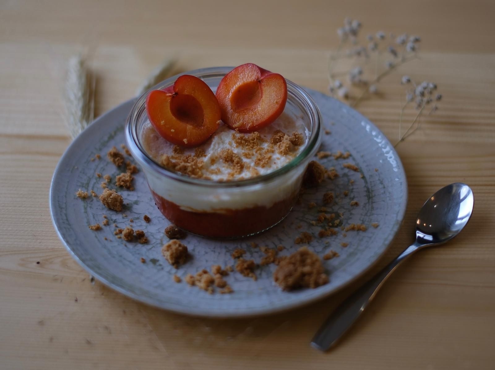 Dessert du jour à la brousse de brebis