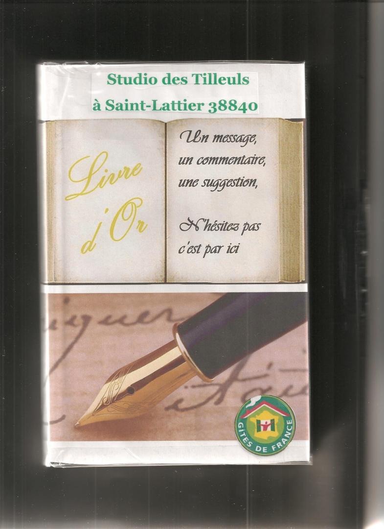Livre d'or du Studio des Tilleuls