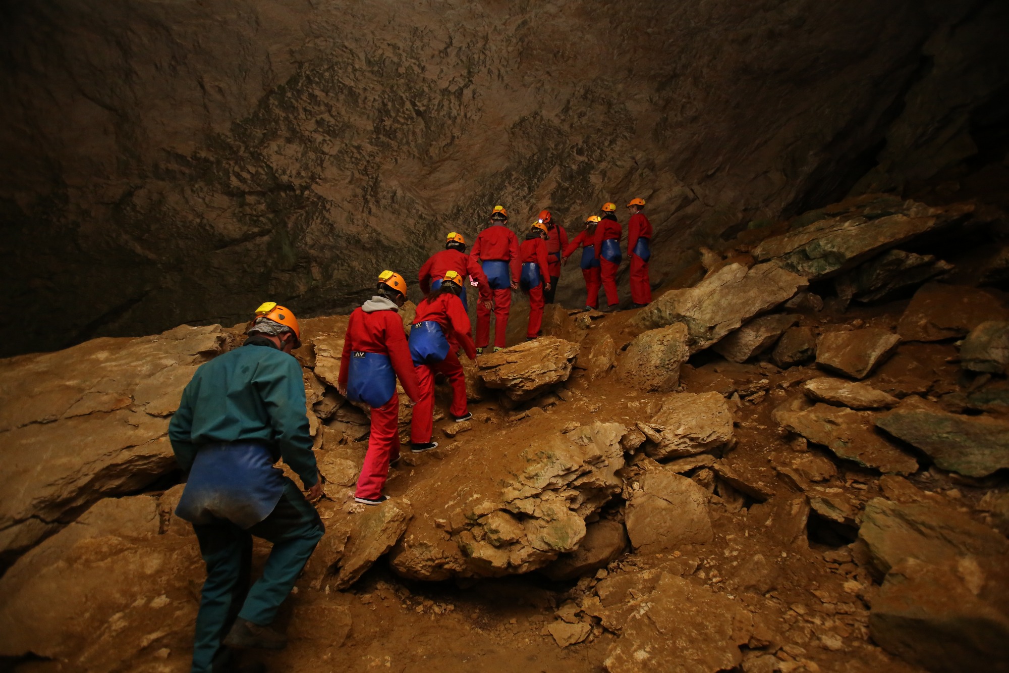 Spéléologie avec Vercors Aventure