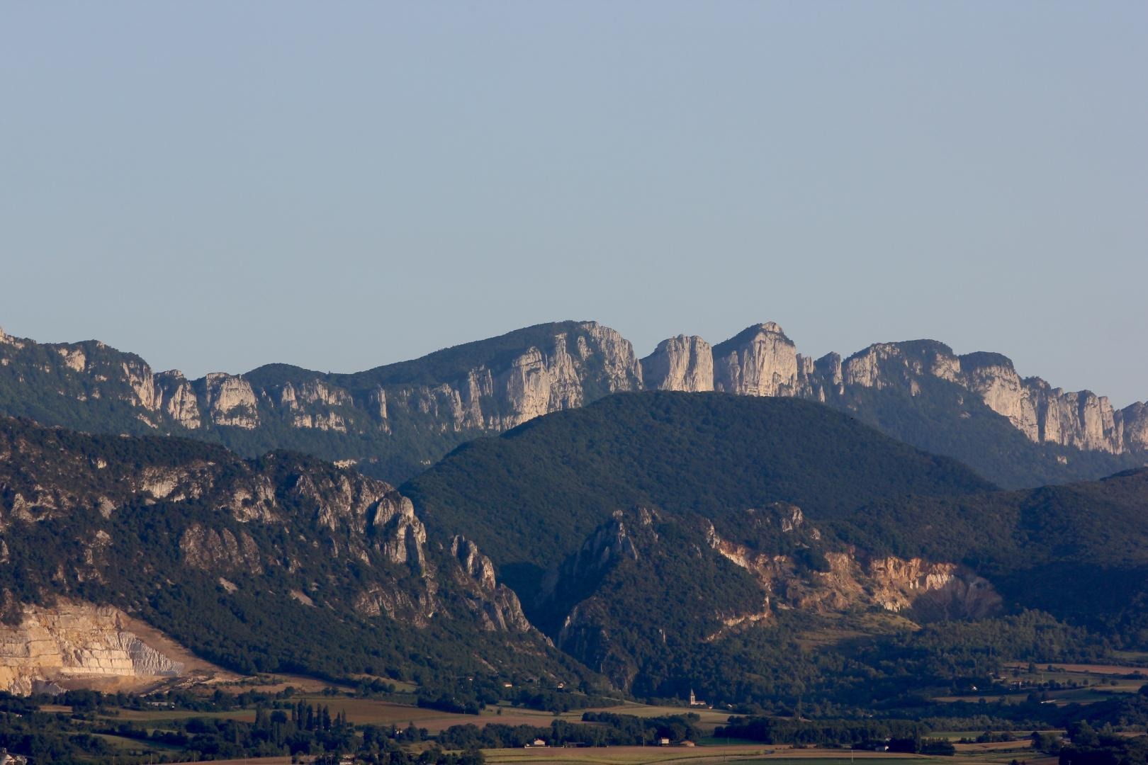 La vue sur le Vercors