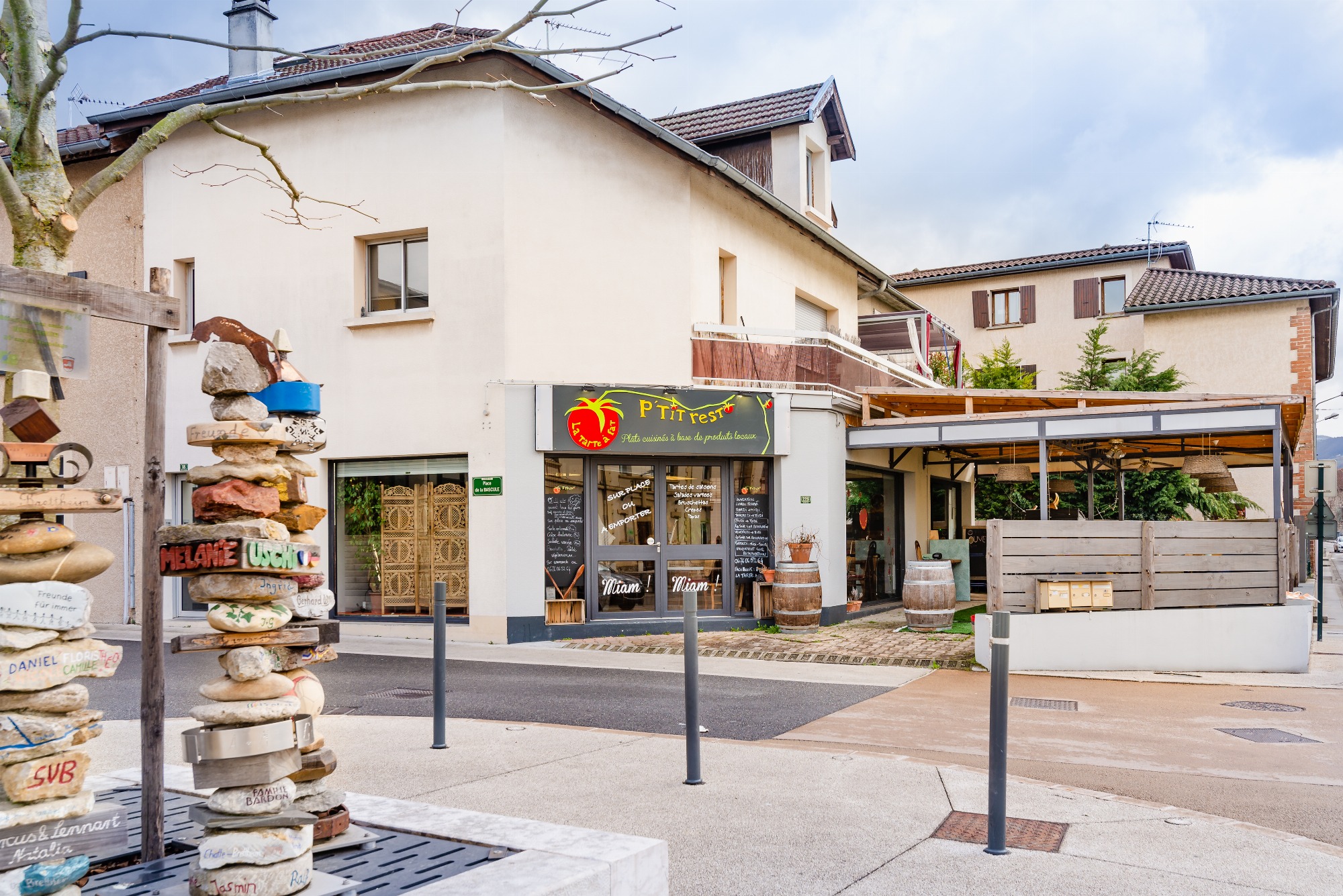 Entrée du restaurant