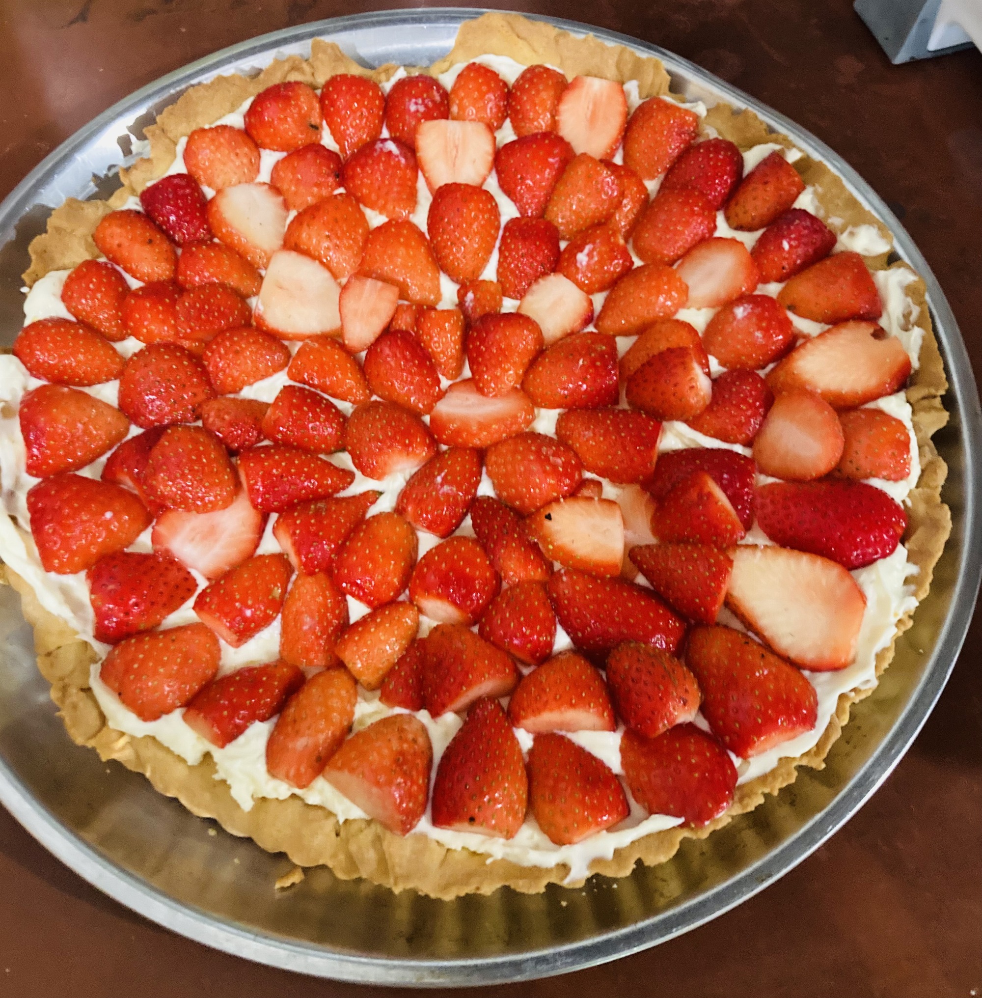 Tarte aux fraises de Yoann (CHORANCHE)