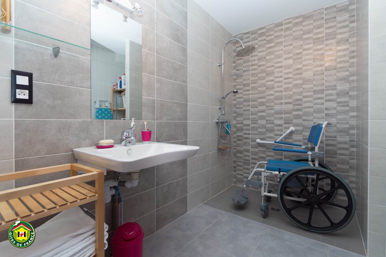 S.d'eau du RDC. Accessible PMR