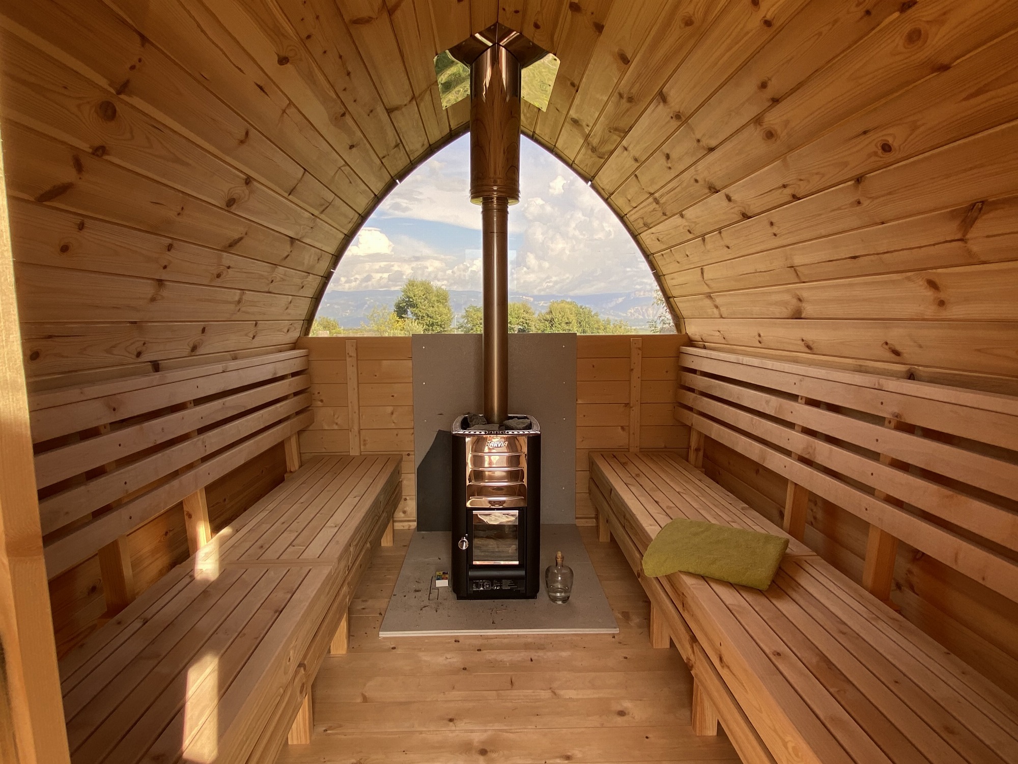 Sauna privatisable