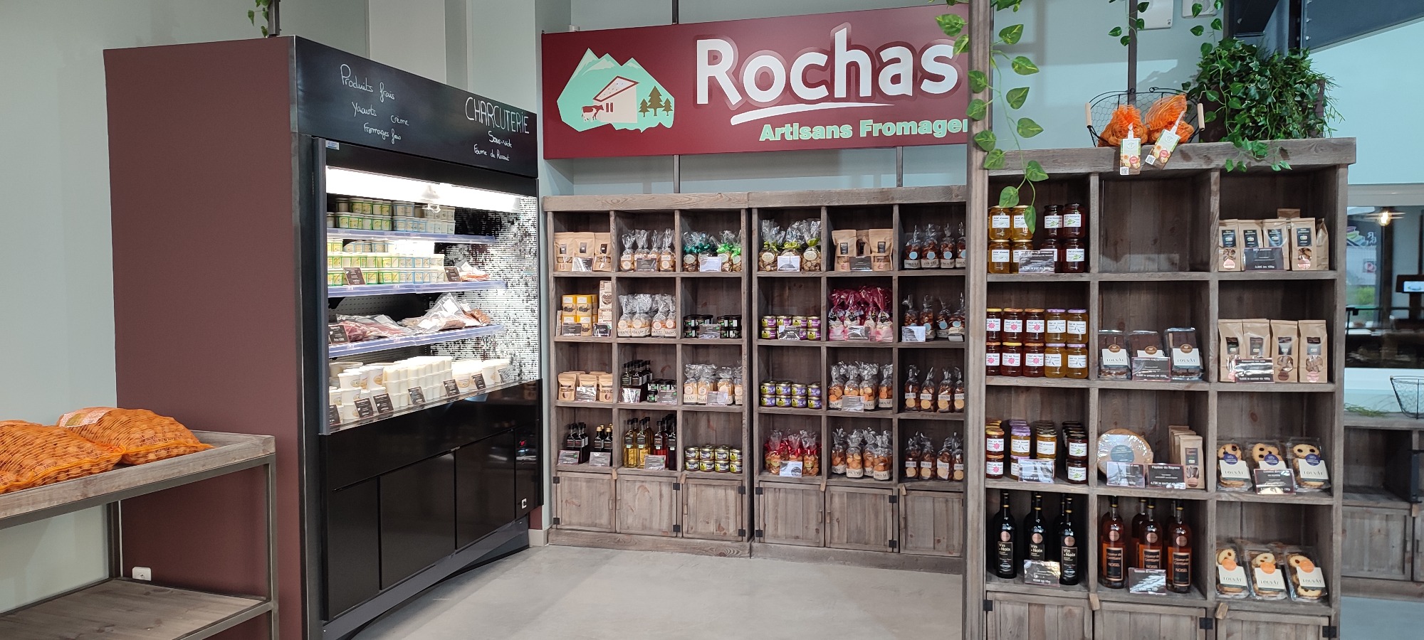 Magasin rayon épicerie