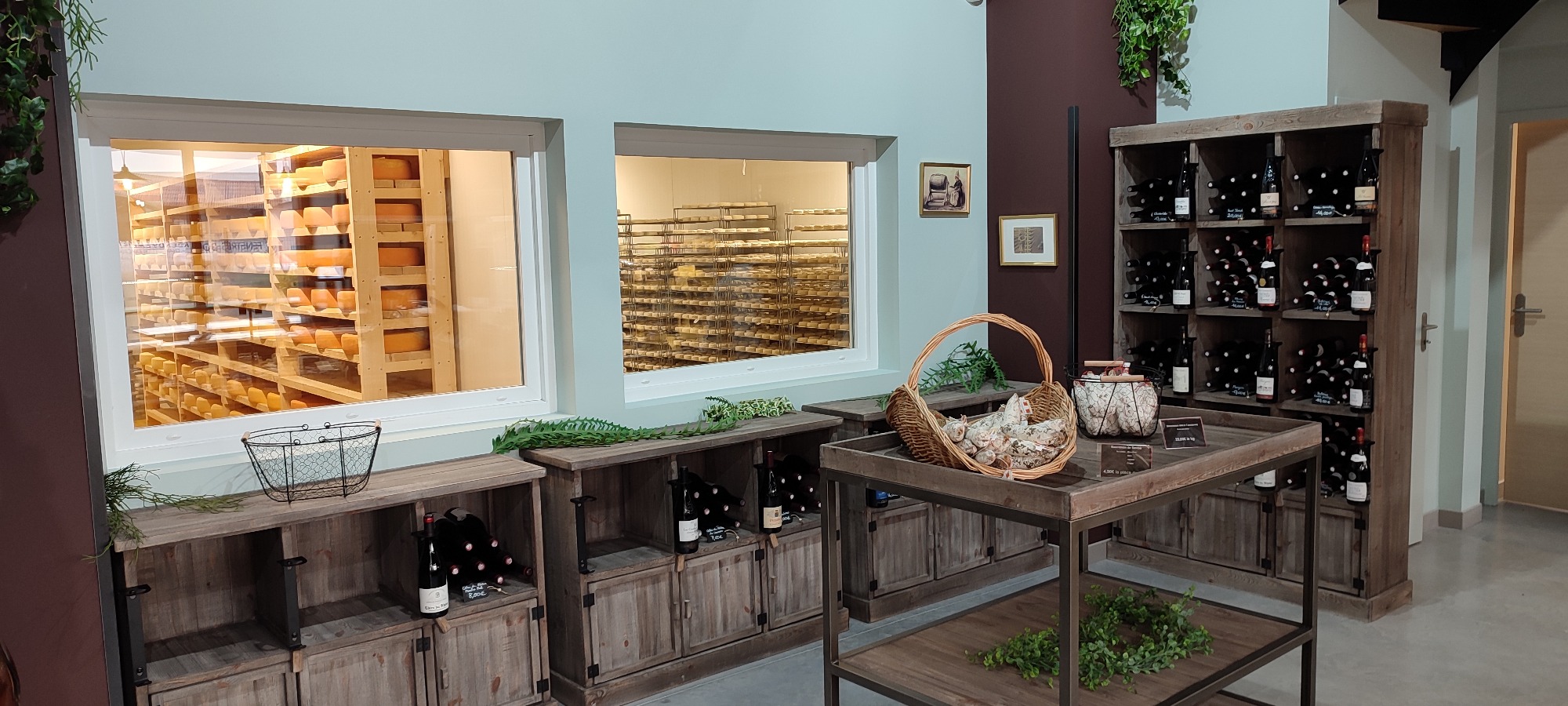 Magasin rayon vins
