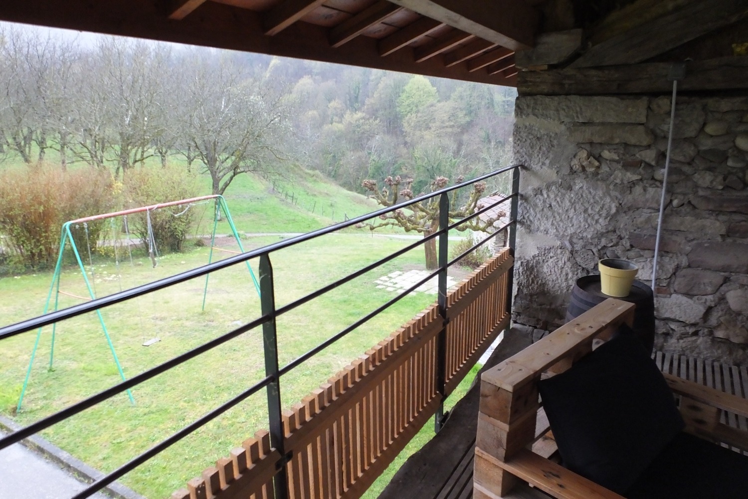 Vue de la terrasse