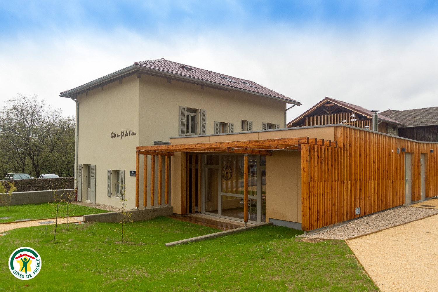 Entrée du gîte.