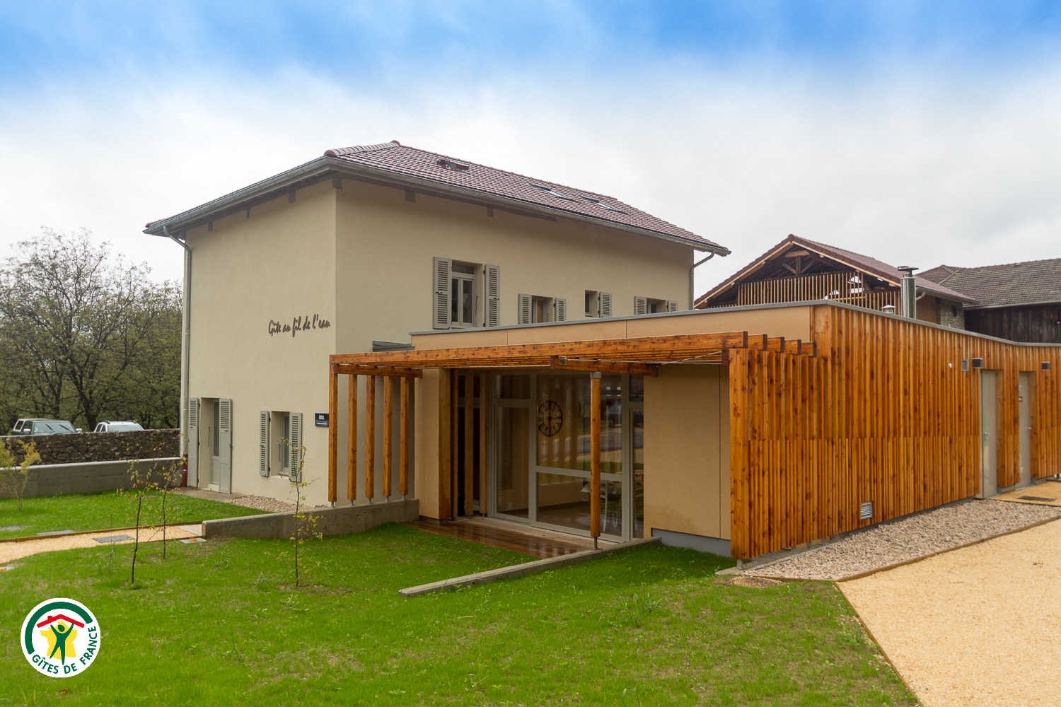 Entrée du gîte.