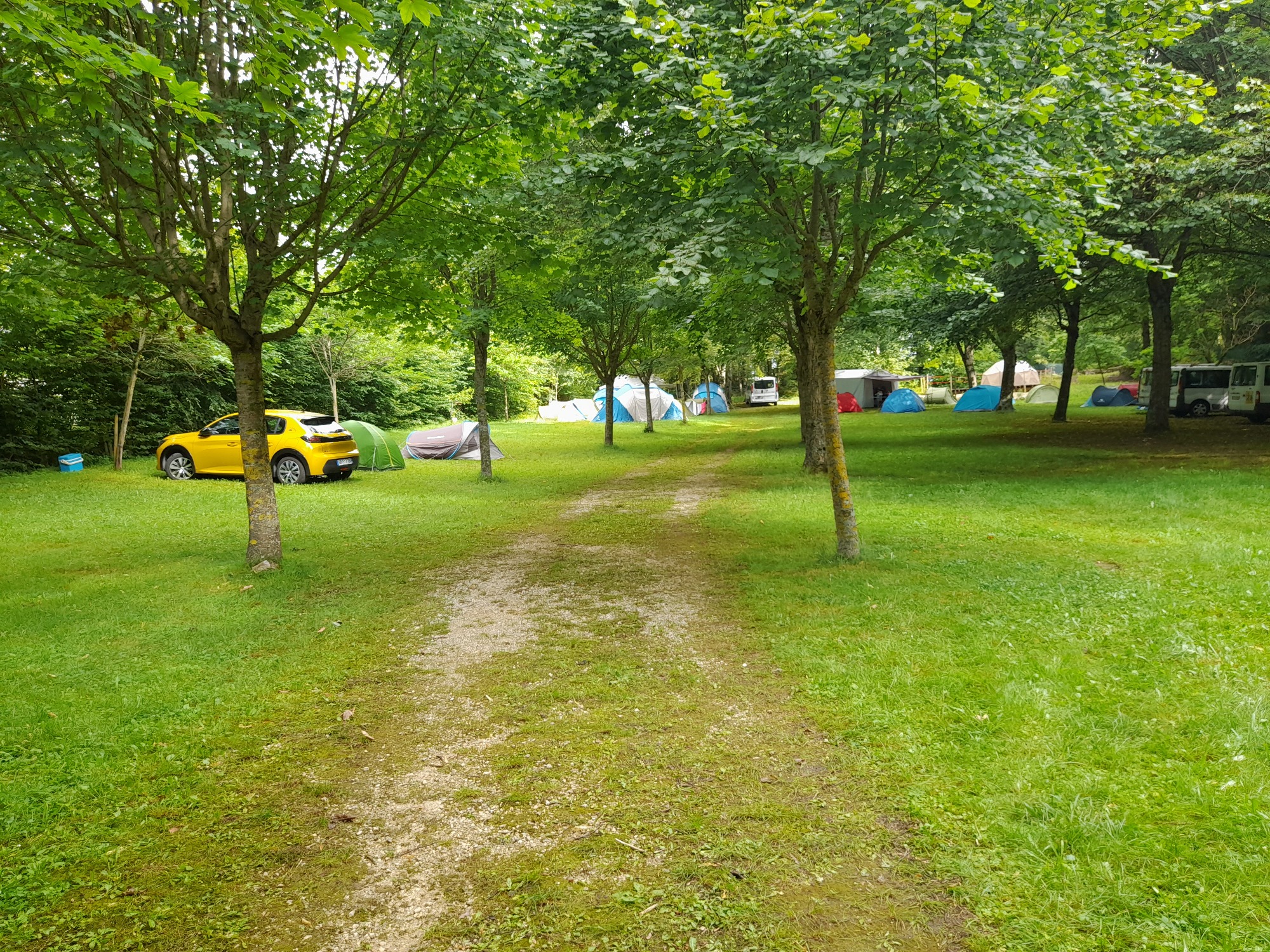 emplacements camping municipal la Lunette _Malleval-en-Vercors