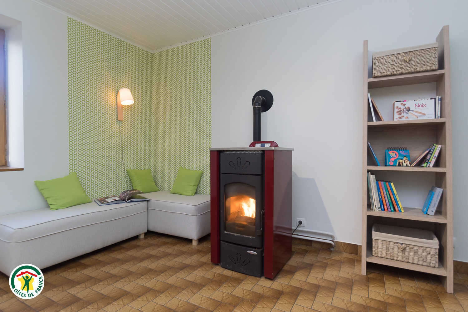 Petit salon au coin du feu