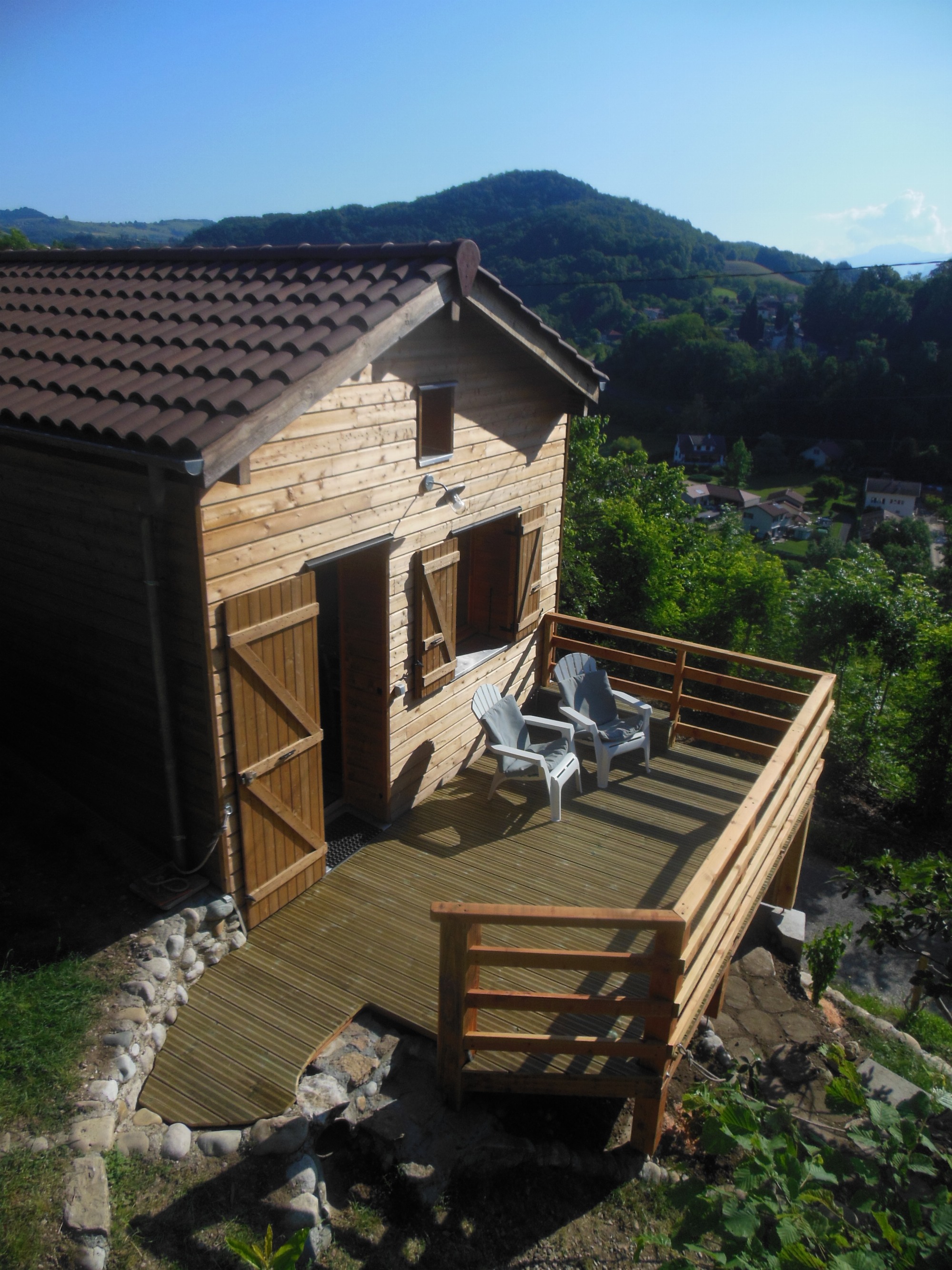 Vue extérieure du gîte