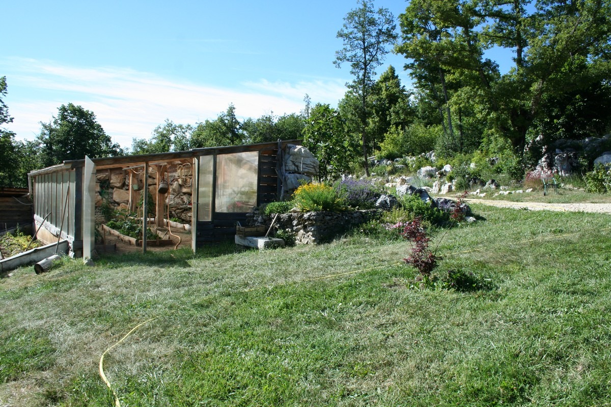 Serre aux légumes