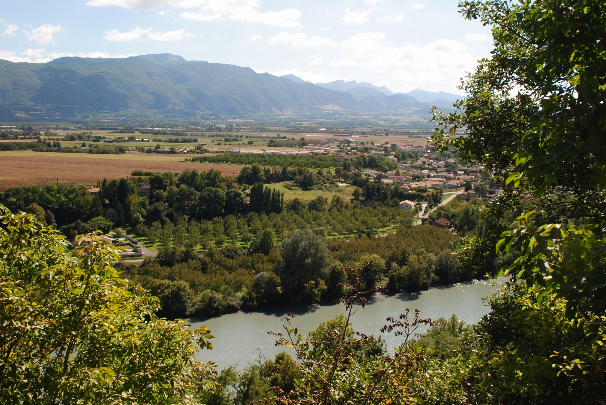 vue sur l'Isère et le Vercors