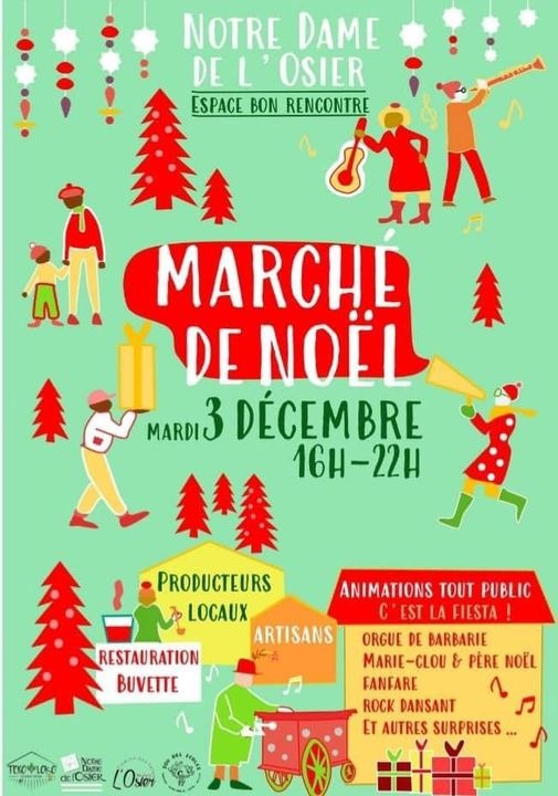 Marché de Noël de Notre-Dame-de-l'Osier_Notre-Dame-de-l'Osier