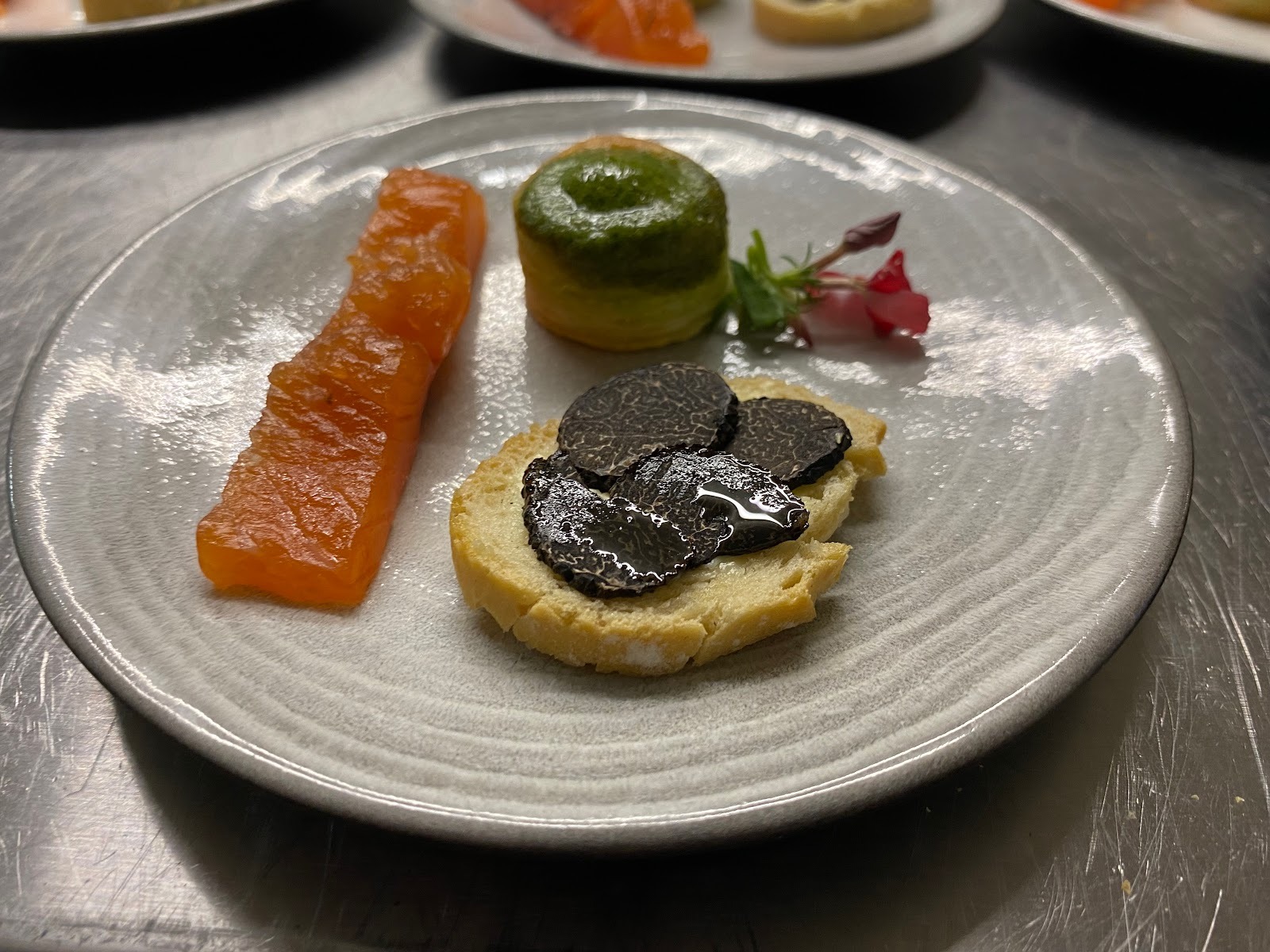 Assiette terre et mer