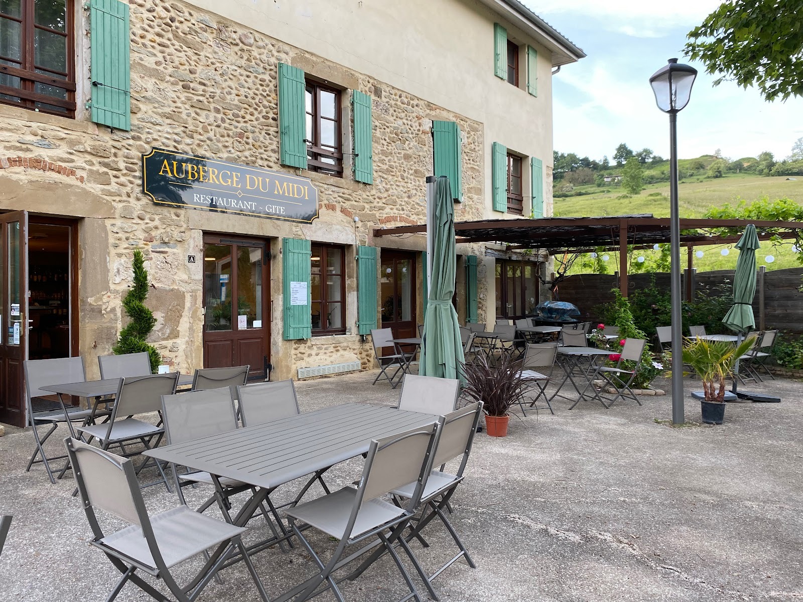 Terrasse.