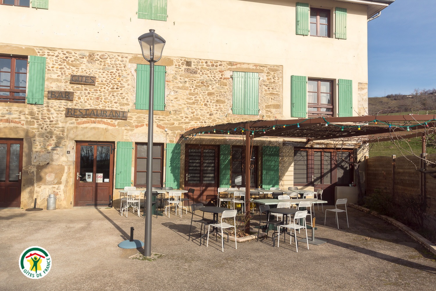 La terrasse du bar restaurant