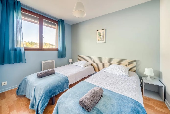 Chambres deux lits