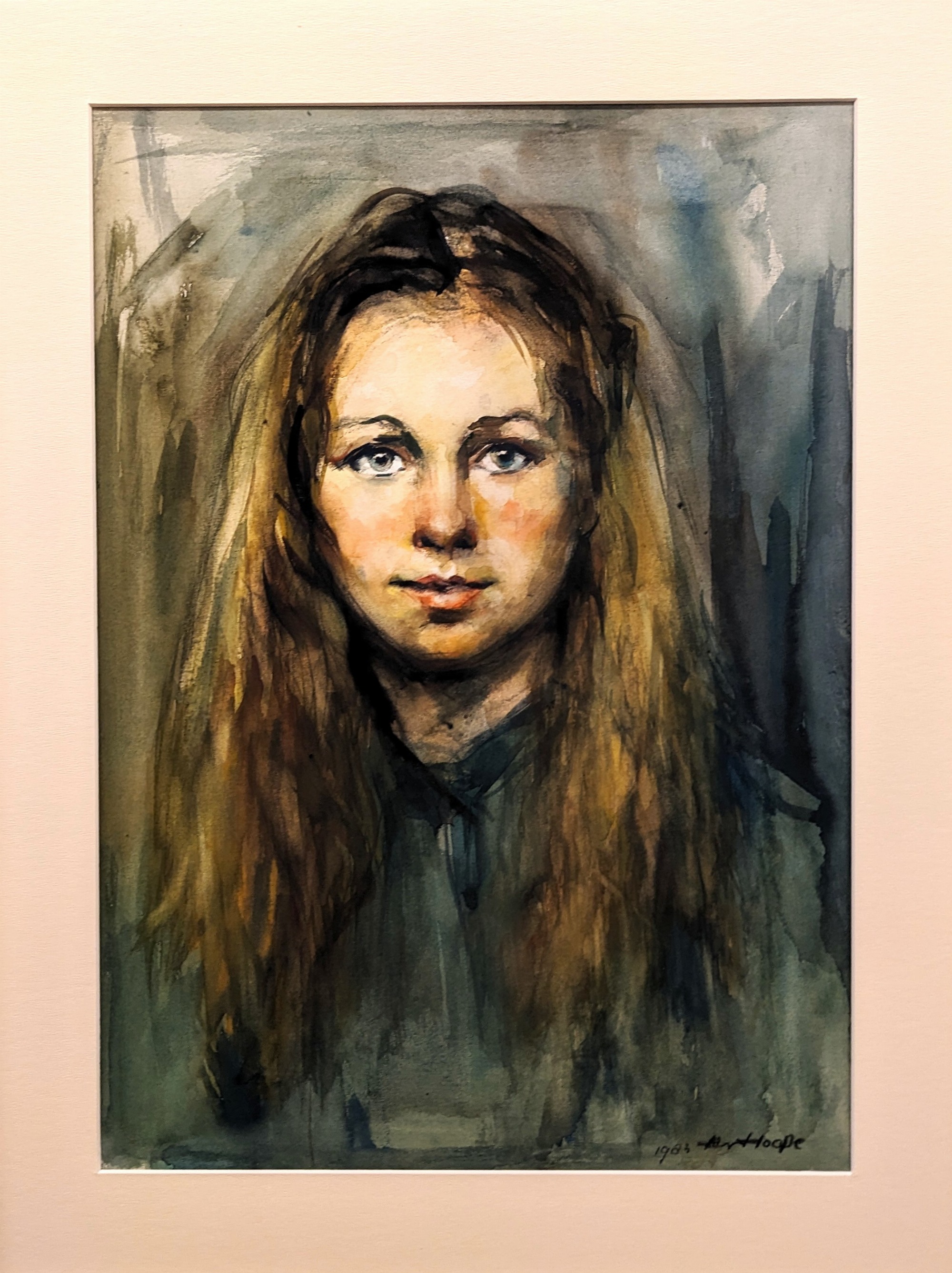 Portrait de jeune fille