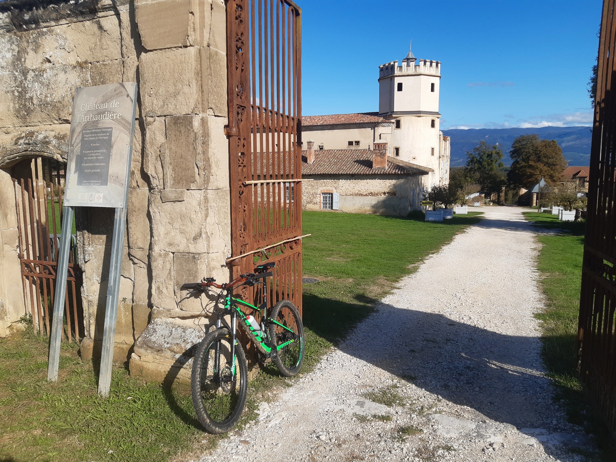 entrée du chateau