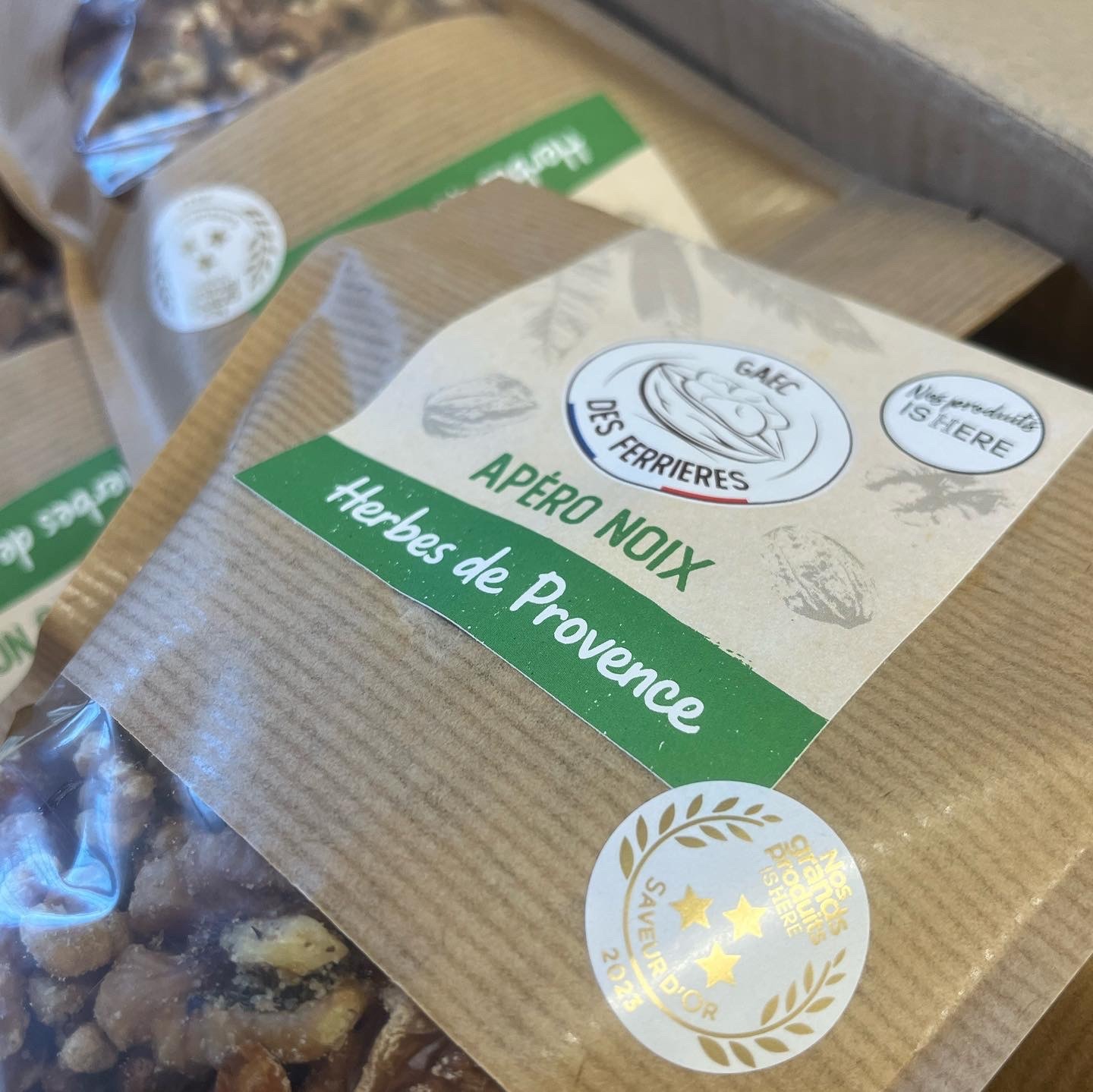 NOIX APERITIVES AUX HERBES DE PROVENCE
