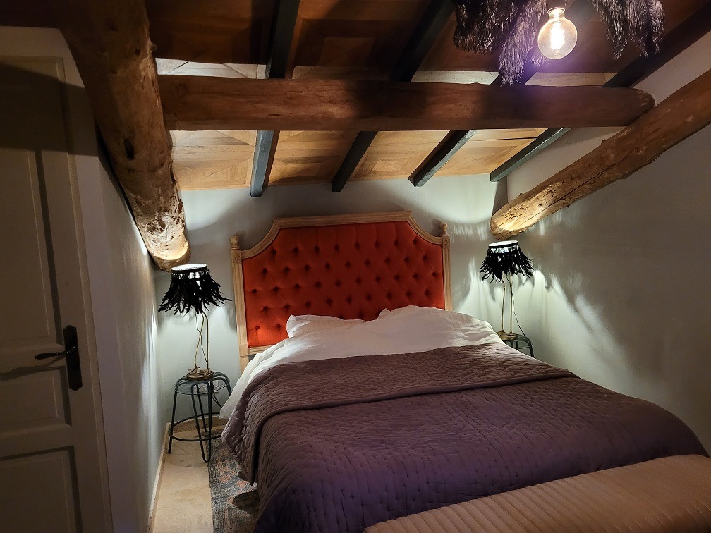 Chambre de charme, avec sa salle de bain privée - Gîte Vercors