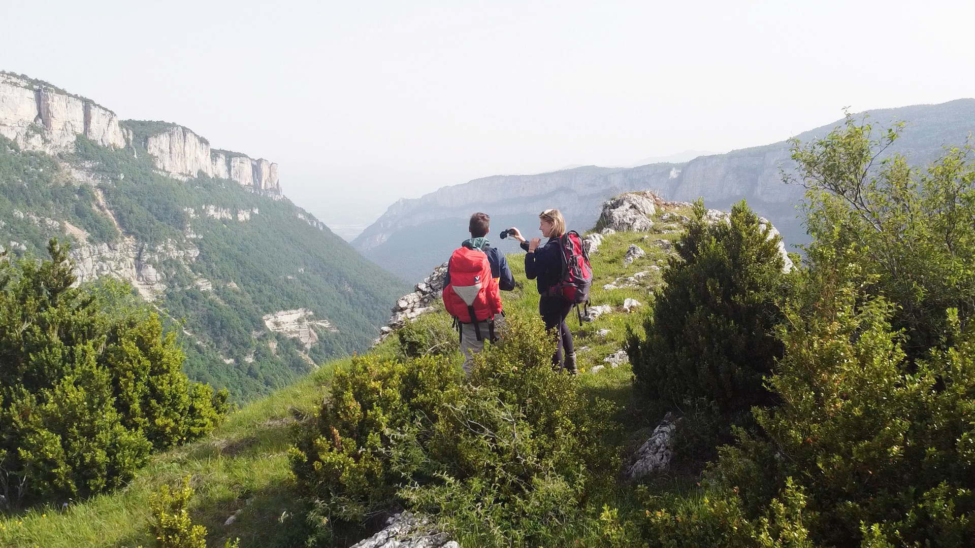 L'auberge, Hostel Quartier Libre, est sur le tracé du GR9, une étape idéale