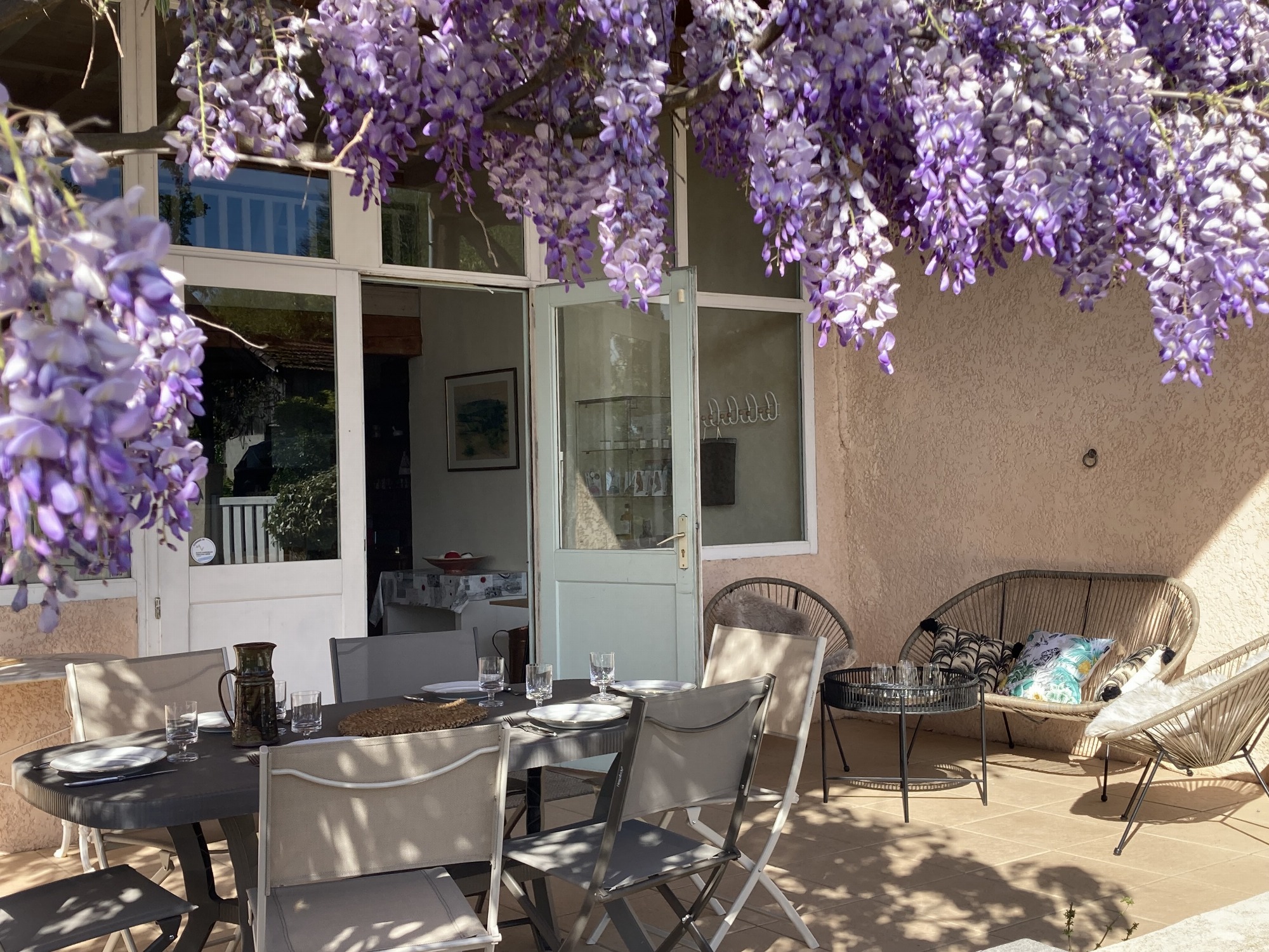 La terrasse du gite