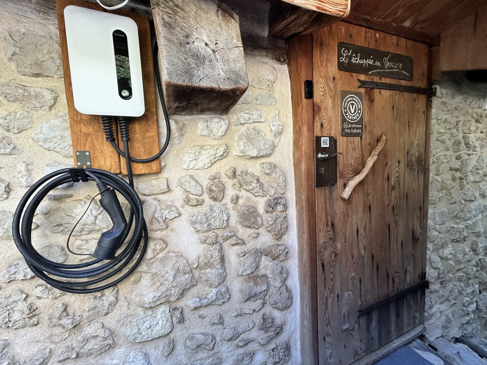 Borne de charge VE