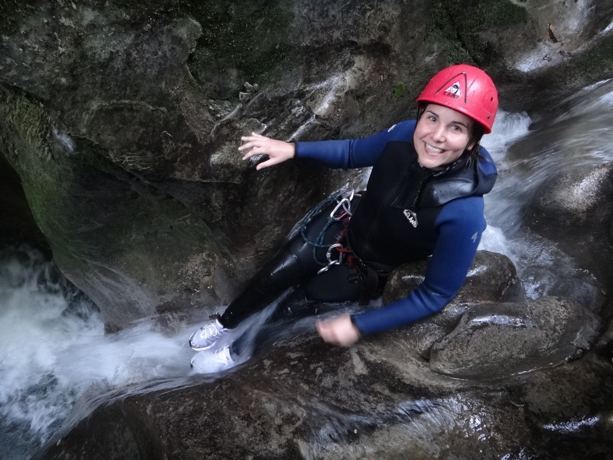Descente en Canyoning en Chartreuse