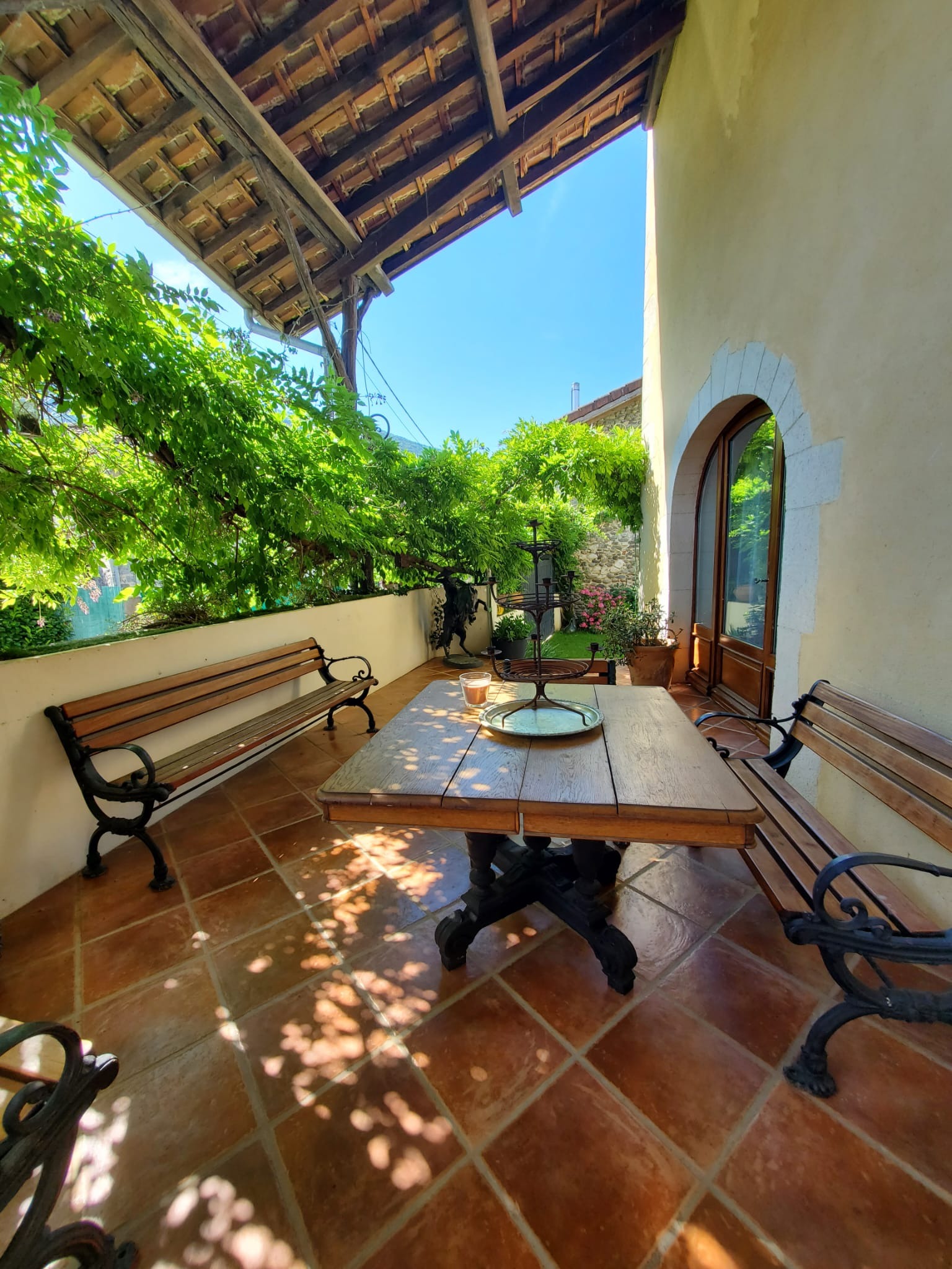 terrasse couverte