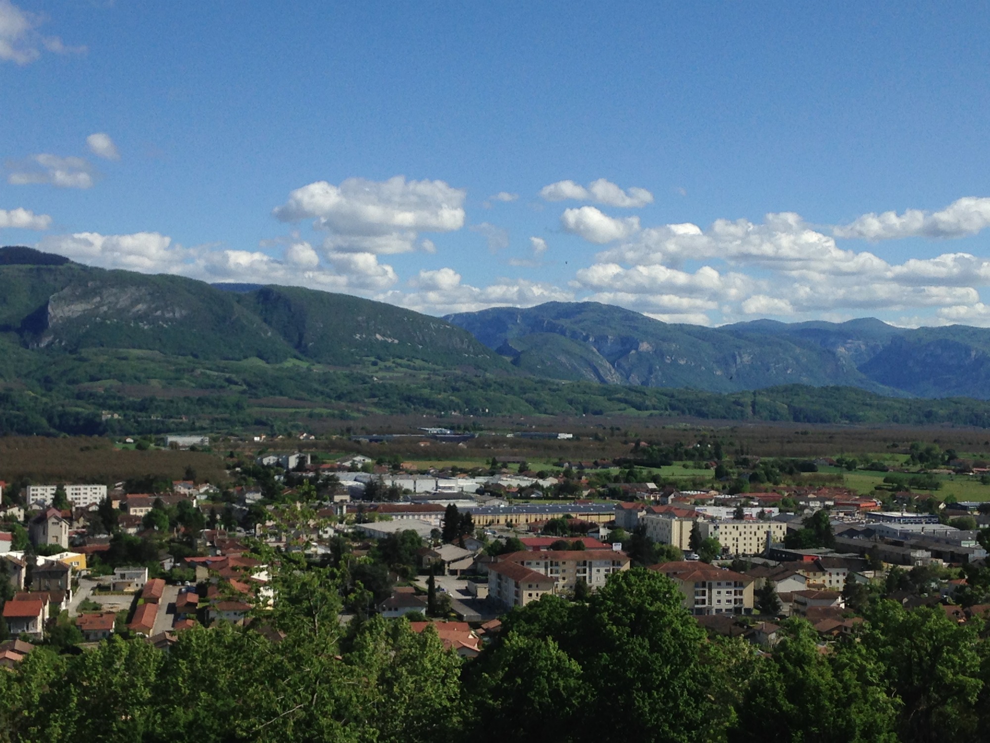 Vue depuis le gîte