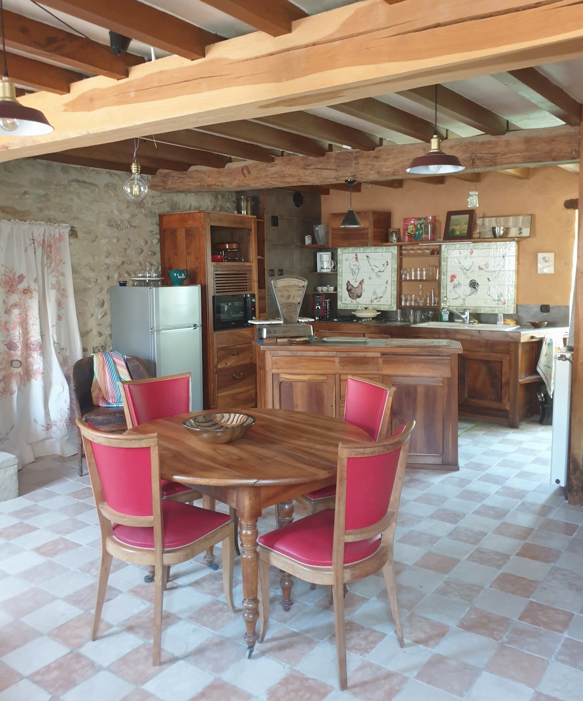 salle à manger, cuisine