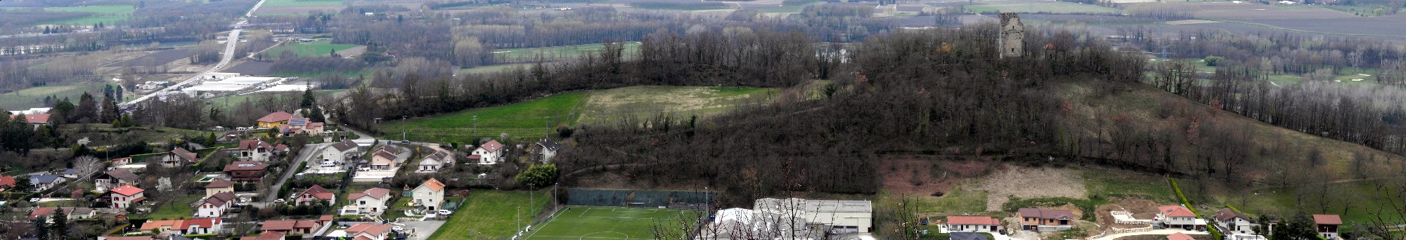 Vue sur Saint-Quentin-sur-Isère