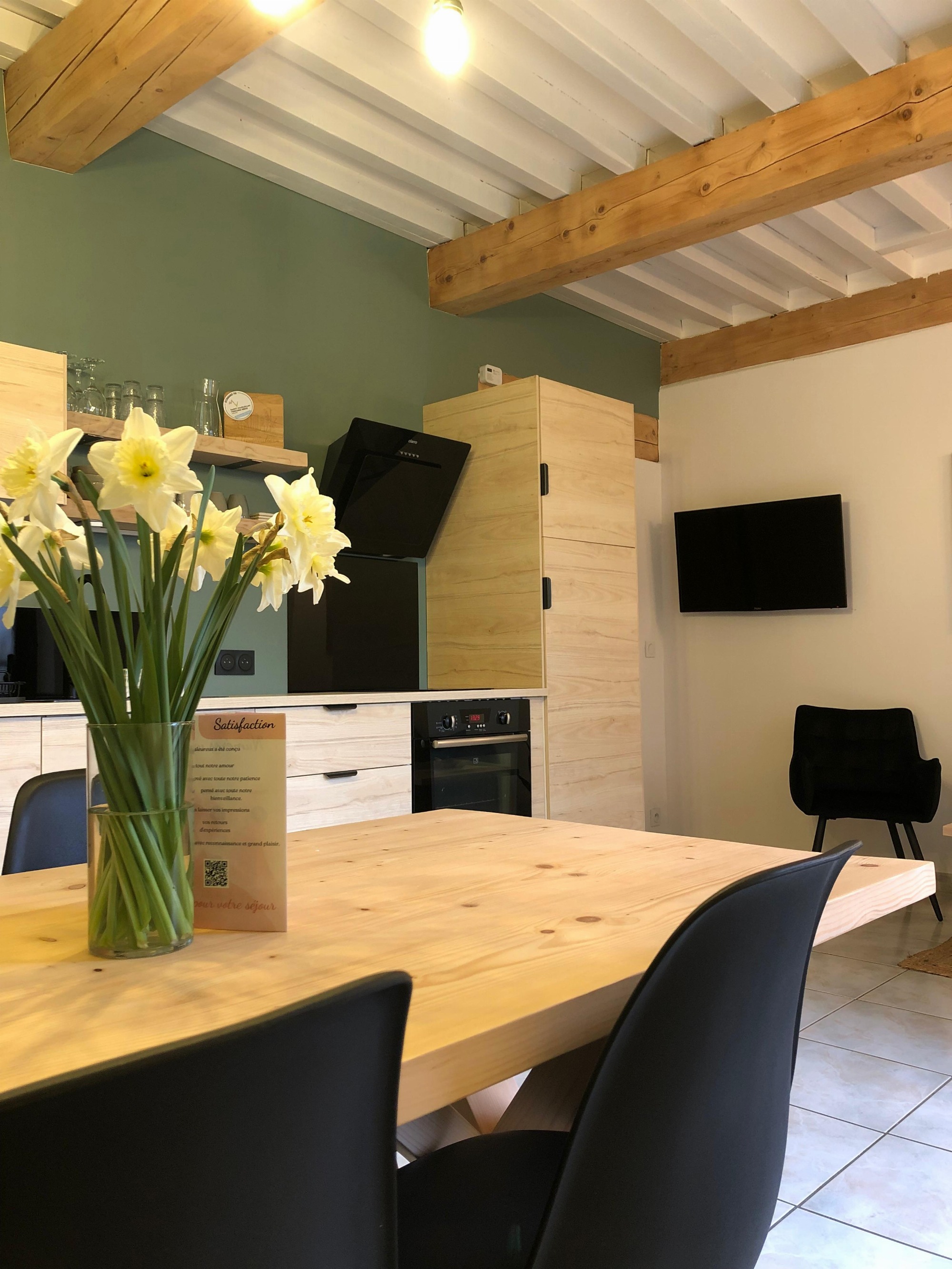 Gîte l'Hospitalier_Saint-Antoine-l'Abbaye_cuisine