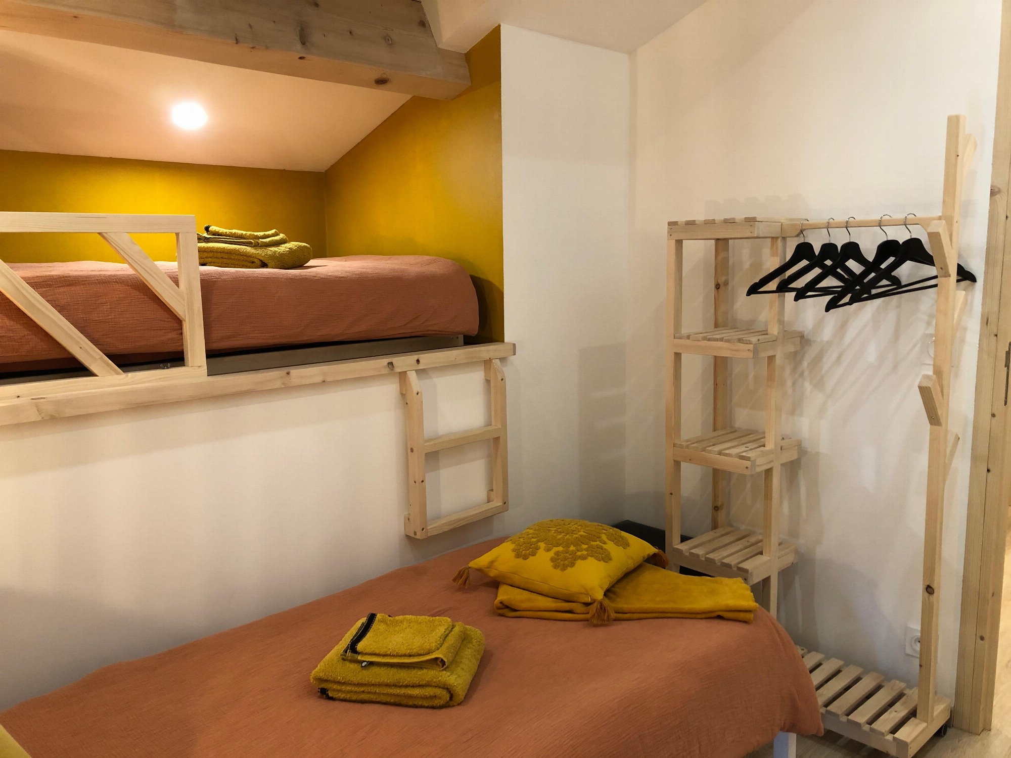 Gîte l'Hospitalier_Saint-Antoine-l'Abbaye_chambre