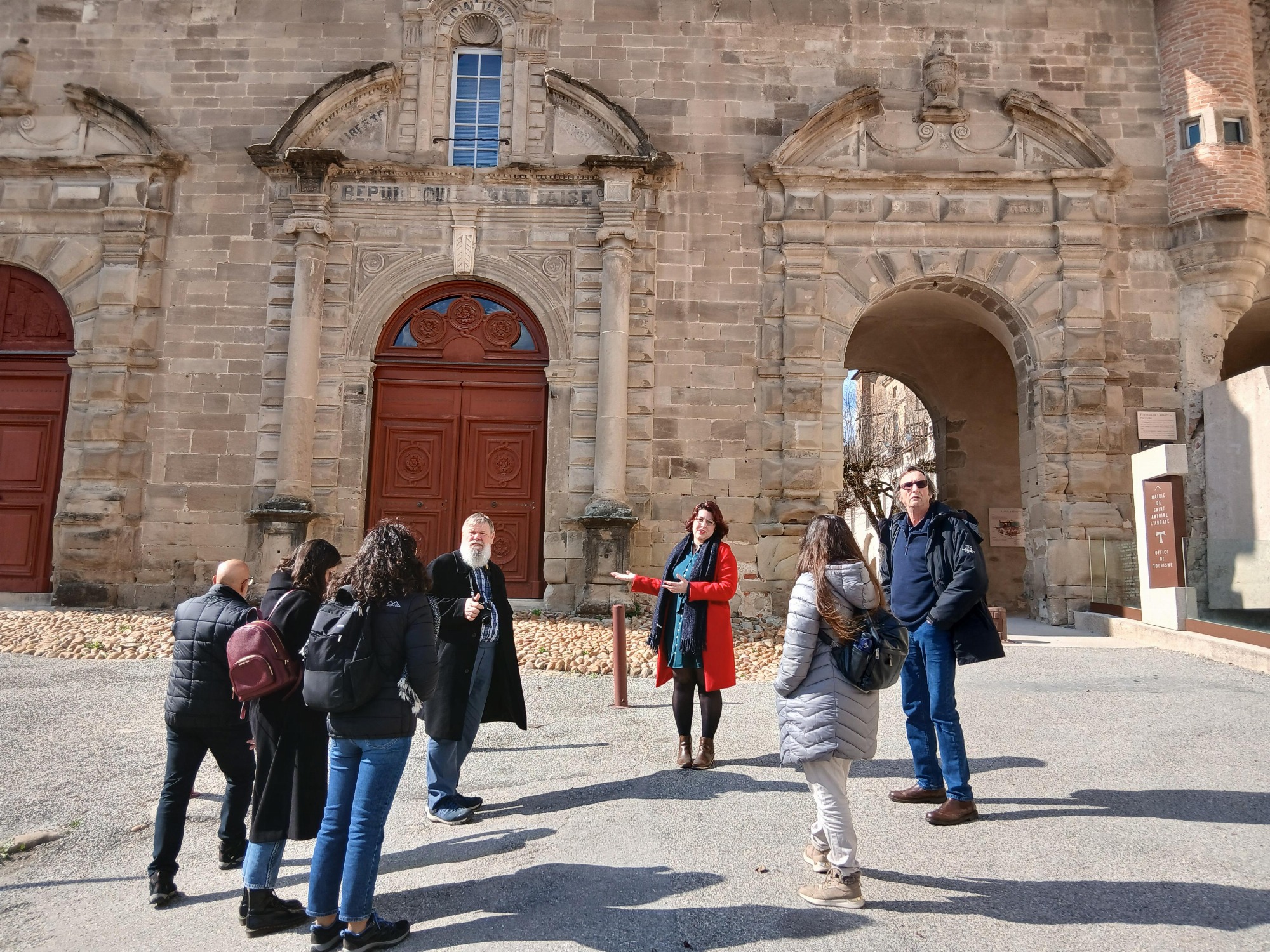 Visites guidées de Saint-Antoine-l'Abbaye | Eglise et Trésor_Saint-Antoine-l'Abbaye
