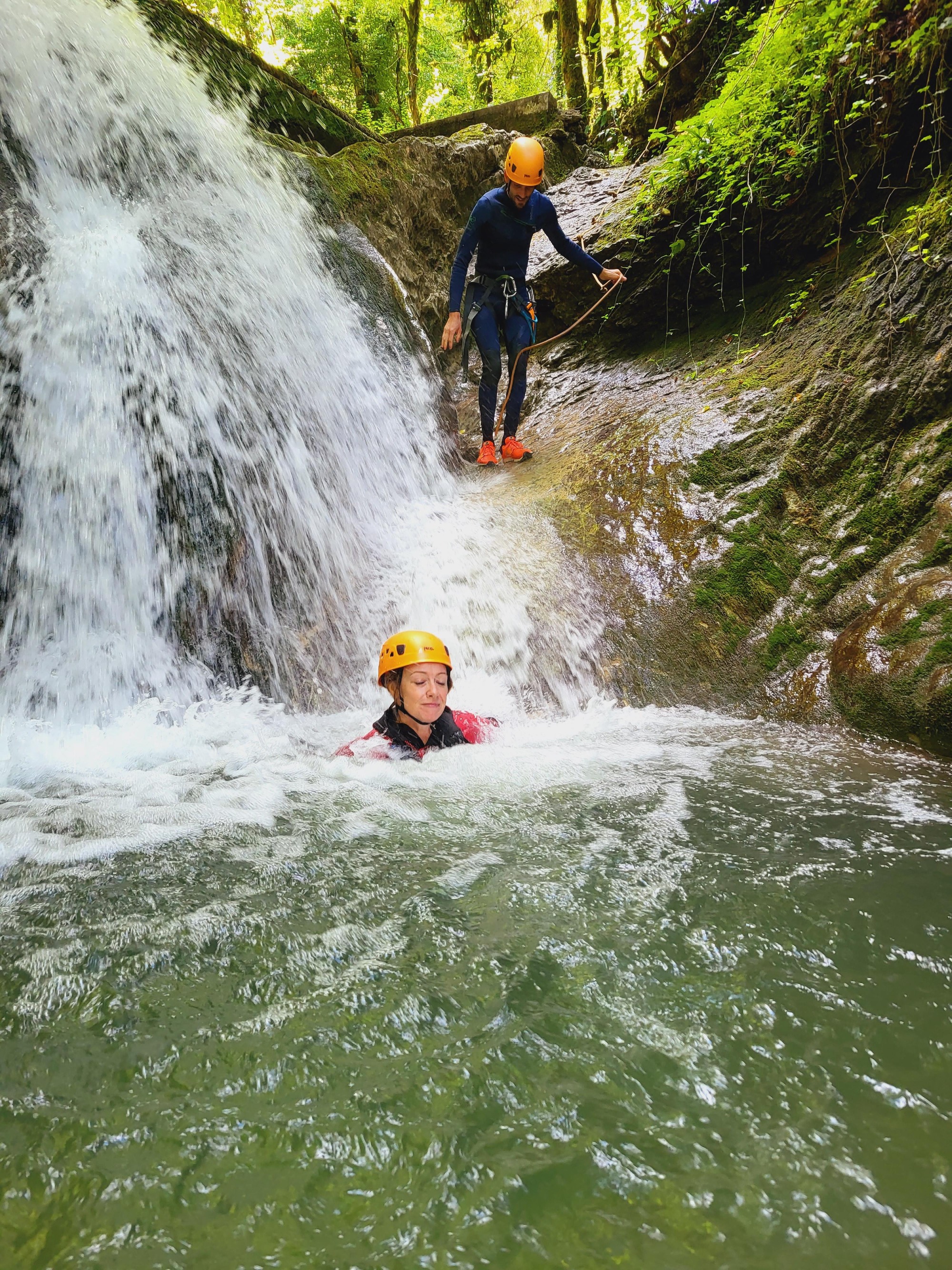 toboggan du canyon du versoud