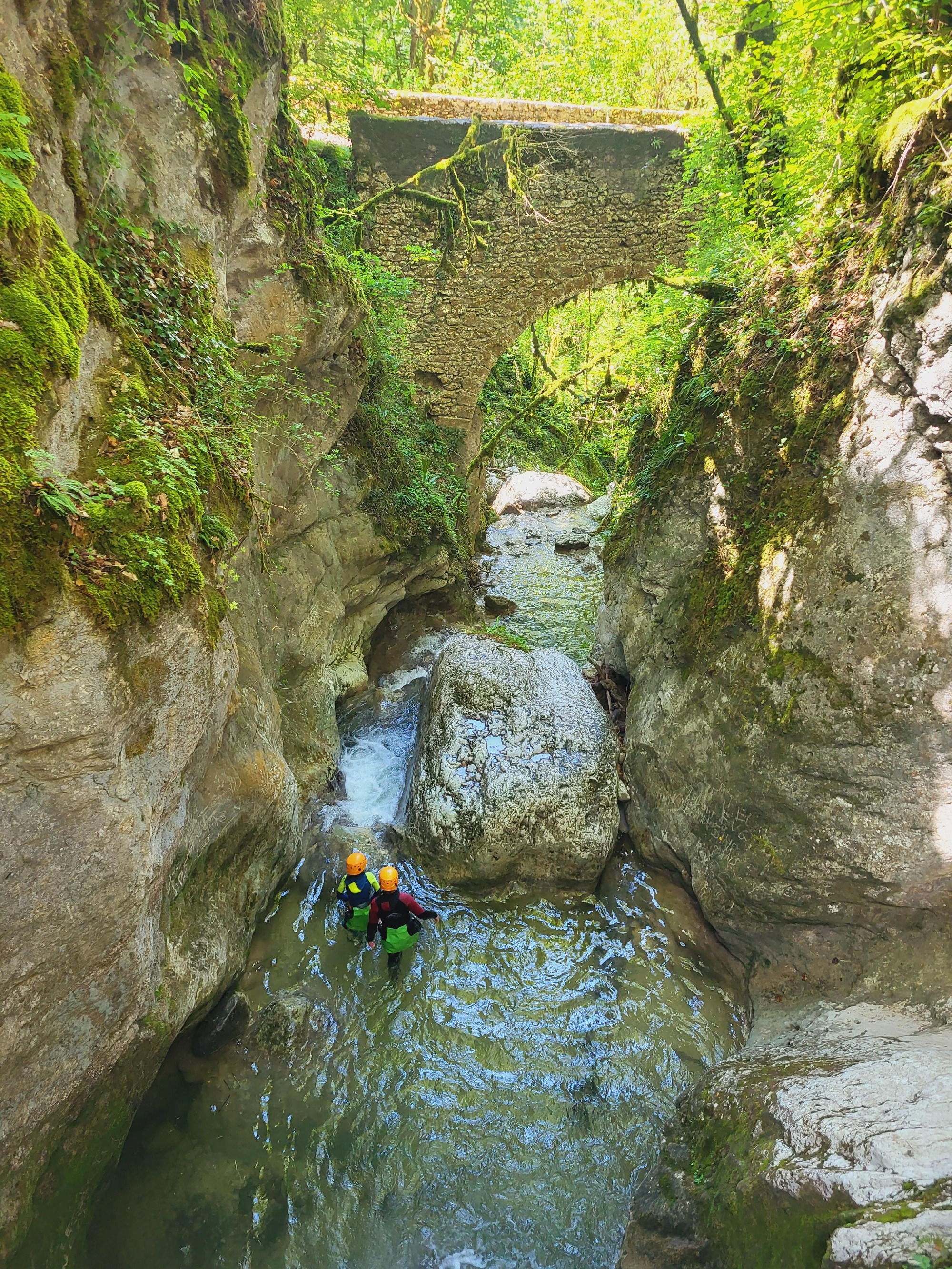 isère canyoning l'encaissement du versoud