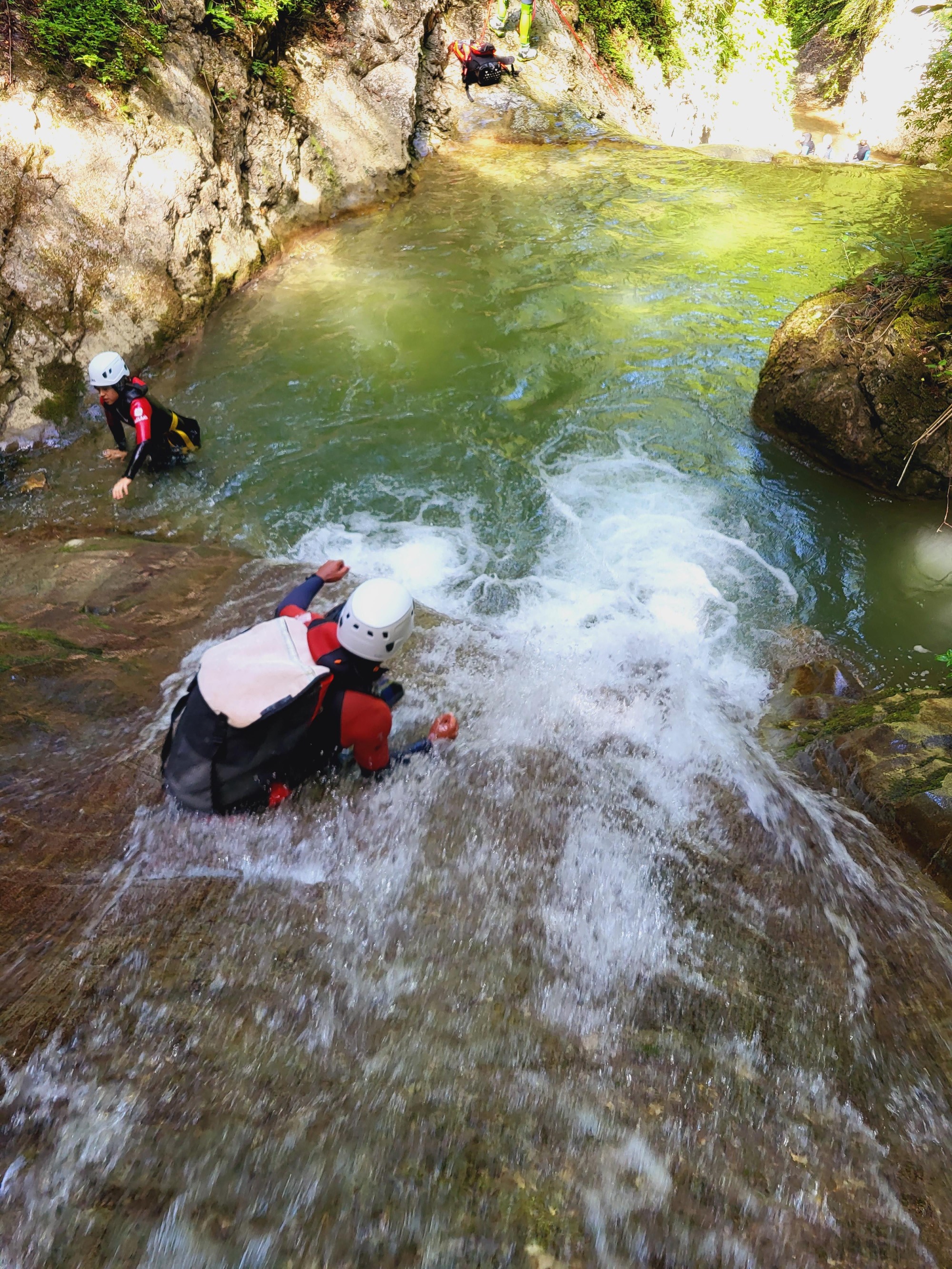 toboggans canyoning vercors