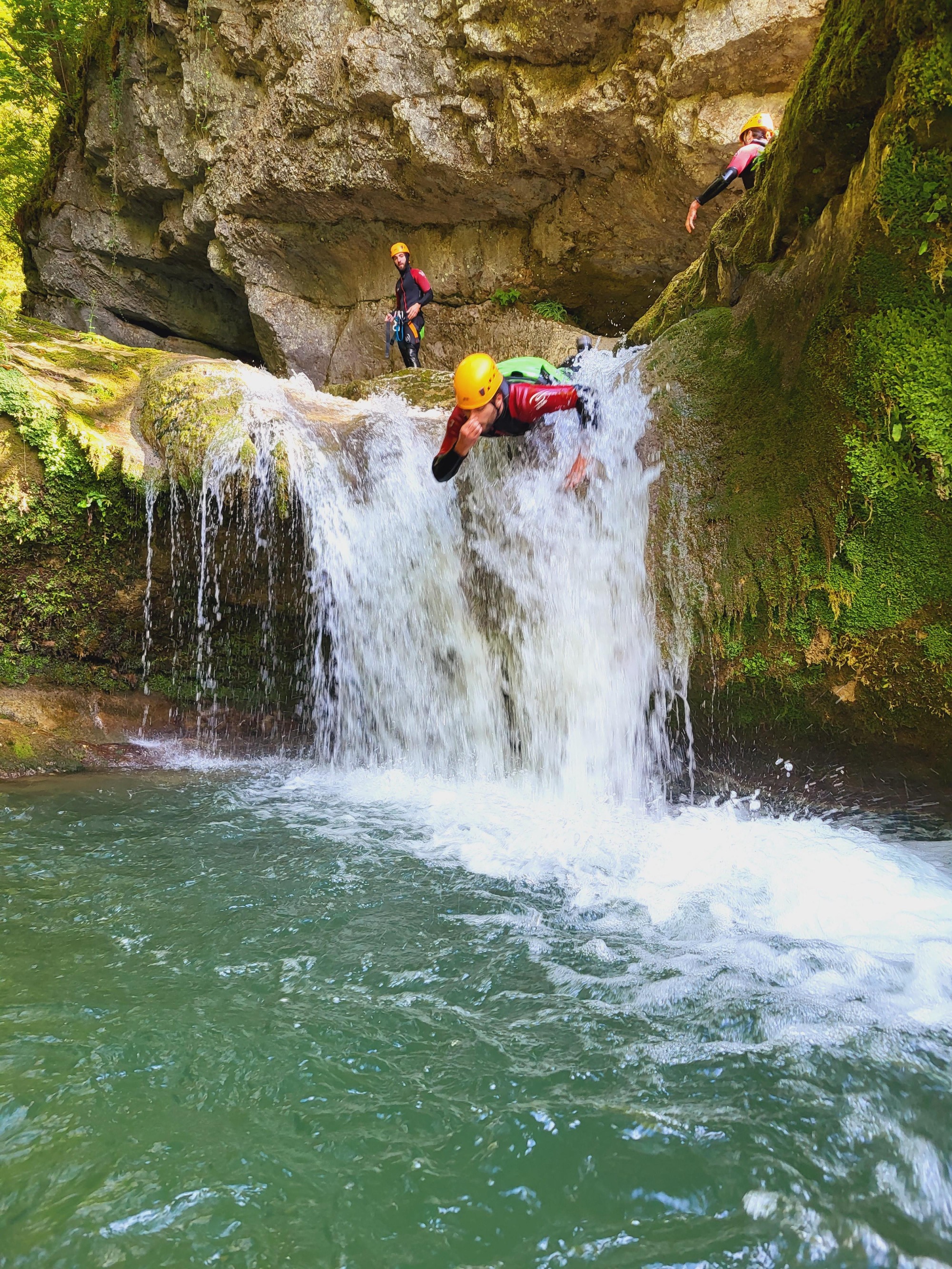 canyon des Ecouges fin du Parcours